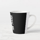 Crunch Time Soccer Cat Gift for Coaches & Athletes カフェラテマグ (右)