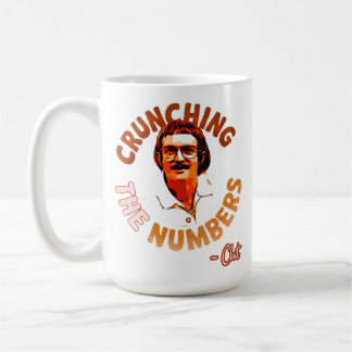 Crunching the numbers コーヒーマグカップ