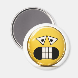 Crunchy 3D Emoji Round Magnet マグネット