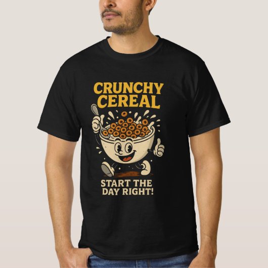 Crunchy Cereal Tシャツ (正面)