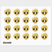 CRUNCHY Classic Round Sticker ラウンドシール (シート)