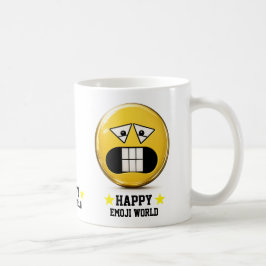 Crunchy Emoji Classic White Mug Funny 3D Character コーヒーマグカップ