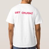 crunkのTシャツ Tシャツ (裏面)