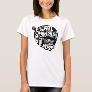 Crunk/Crunkatlantaの衣類のためのCrunk Tシャツ
