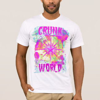 CrunkWorldの役人のティー Tシャツ
