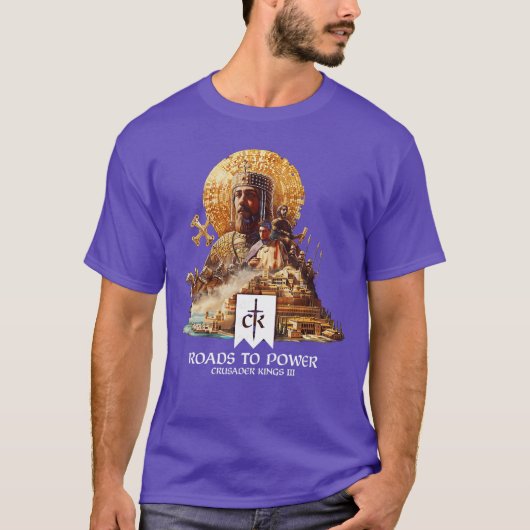 Crusader Kings III Roads to Power フレンズ Tシャツ (正面)