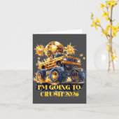 Crush 2026 Monster Truck New Year Party Countdown  カード (黄色い花)
