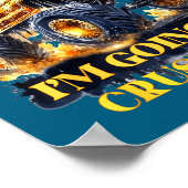 Crush 2026 Monster Truck New Year Party Countdown ポスター (角)