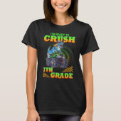 Crush 7th Grade Dinosaur Back To School For Teache Tシャツ (正面)