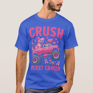 Crush Breast Cancer Awareness Monsterruckoddler Bo Tシャツ