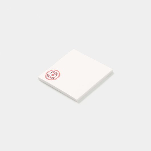 Crush Certified Cute ポストイット (アングル)