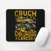 Crush Childhood Cancer Awareness Monster Truck &am マウスパッド (マウス)