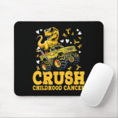 Crush Childhood Cancer Awareness Monster Truck Din マウスパッド (マウス)