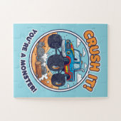 Crush It! You're A Monster! - Epic Cartoon Monster ジグソーパズル (横)