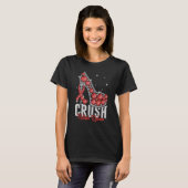 Crush Multiple Myeloma Twinkle Ribbon Support Tシャツ (正面フル)