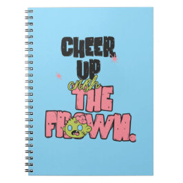 CRUSH THE FROWN CHEER UP クラシックノートブック ノートブック