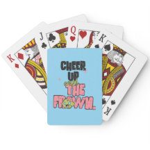 CRUSH THE FROWN CHEER UP ポーカー プレイイングカード