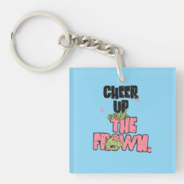 CRUSH THE FROWN CHEER UP ACRYLIC KEYCHAIN  キーホルダー