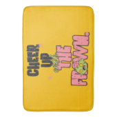 CRUSH THE FROWN CHEER UP  BATH MAT  バスマット (正面縦)
