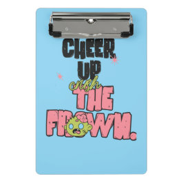 CRUSH THE FROWN CHEER UP MINI CLIPBOARD  ミニクリップボード