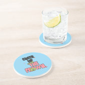 CRUSH THE FROWN CHEER UP  ROUND SANDSTONE COASTER  コースター (側面)