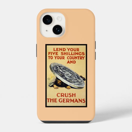 Crush The Germans Case-Mate iPhoneケース iPhone 14ケース (裏面)