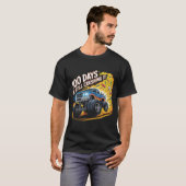  Crushed 100 Days of School Monster Truck Shirt Bo Tシャツ (正面フル)