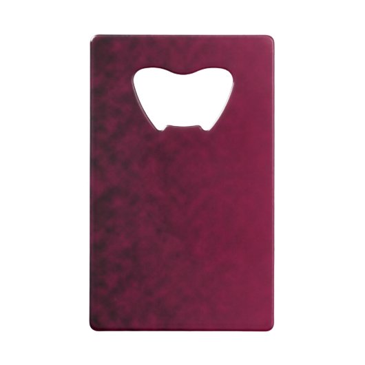 Crushed Bloom クレジットカード栓抜き (正面)