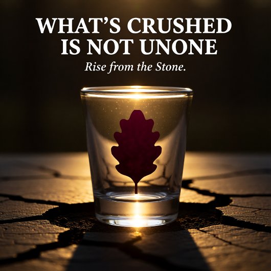 Crushed Bloom ショットグラス