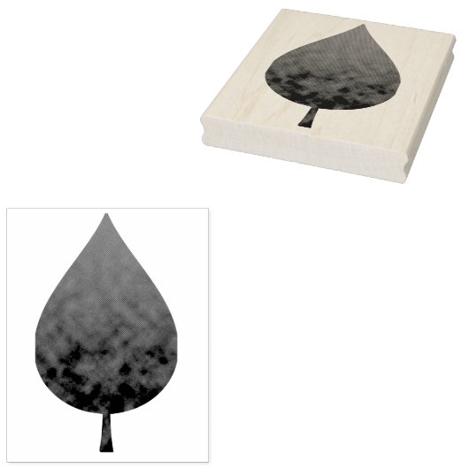 Crushed Bloom ラバースタンプ (押印)