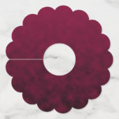 Crushed Bloom ワイングラスタグ (正面)