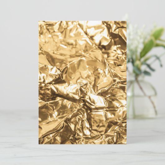 Crushed Golden Folds 招待状 (スタンド正面)