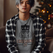 Crushing It Nutcracker Christmas Tee Tシャツ