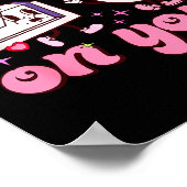 Crushing On You Peds Cu Rn Aid Rn Nurse Valentines ポスター (角)