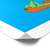 Crusing Gator 11x14ポスタープリント ポスター (角)