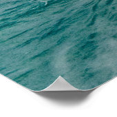 Crusing on Lago Argentino in Patagonia ポスター (角)