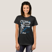 Crusing through life one port at a time Cruise Oce Tシャツ (正面フル)