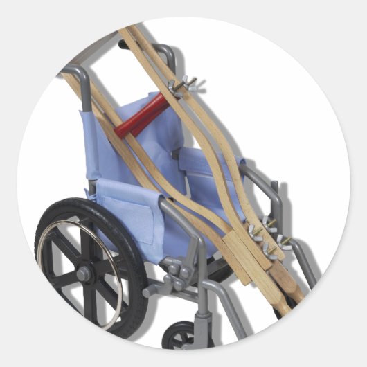 CrutchesWheelchair081210 ラウンドシール (正面)