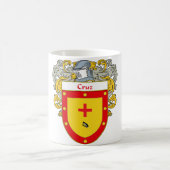 Cruzの紋章付き外衣(包まれる) コーヒーマグカップ (中央)