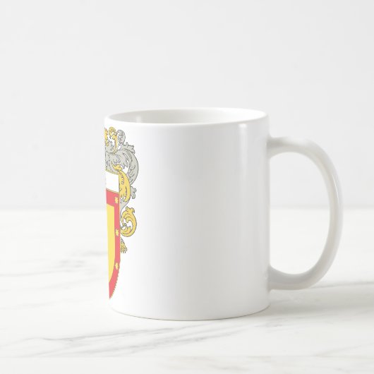 Cruzの紋章付き外衣(包まれる) コーヒーマグカップ (右)