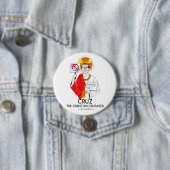 Cruzキリスト教のクルセーダー 缶バッジ (インサイチュ)