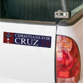 Cruz 2016のバンパーステッカーのためのクリスチャン バンパーステッカー (トラック上)