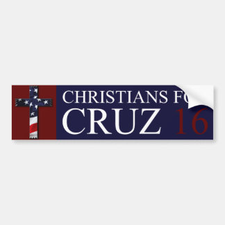 Cruz 2016のバンパーステッカーのためのクリスチャン バンパーステッカー