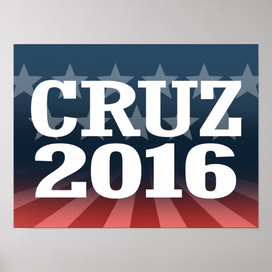 CRUZ 2016 ポスター (正面)