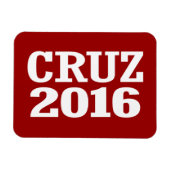 CRUZ 2016 マグネット (横)