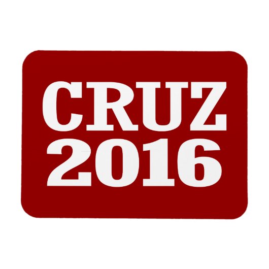 CRUZ 2016 マグネット (横)
