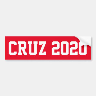 CRUZ 2020年-赤 バンパーステッカー