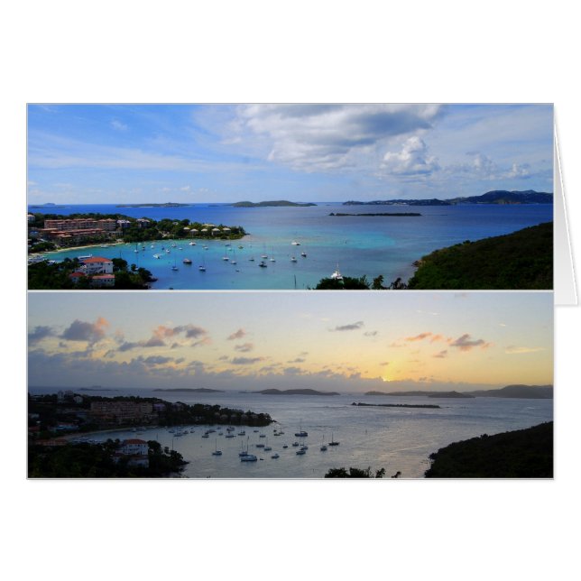 Cruz Bay Collage、セントジョン、米国ヴァージン諸島 (正面横)
