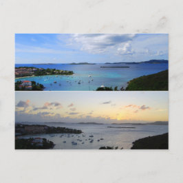 Cruz Bay Collage, St. John, US.V.I.ポストカード ポストカード