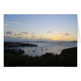 Cruz Bay Sunset, St. John, US.V.I.